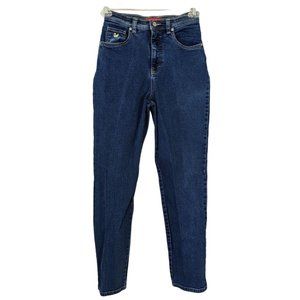 Vintage Gloria Vanderbilt high rise‎ stretch womens blue Jeans size 8 medium